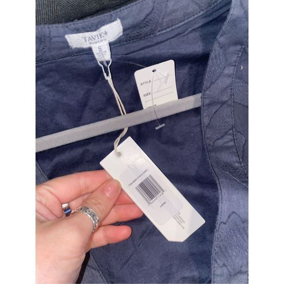 TAVIK NWT CAPRI SHORT SLEEVE MAXI DRESS in Ombre Blue - Picture 9 of 14